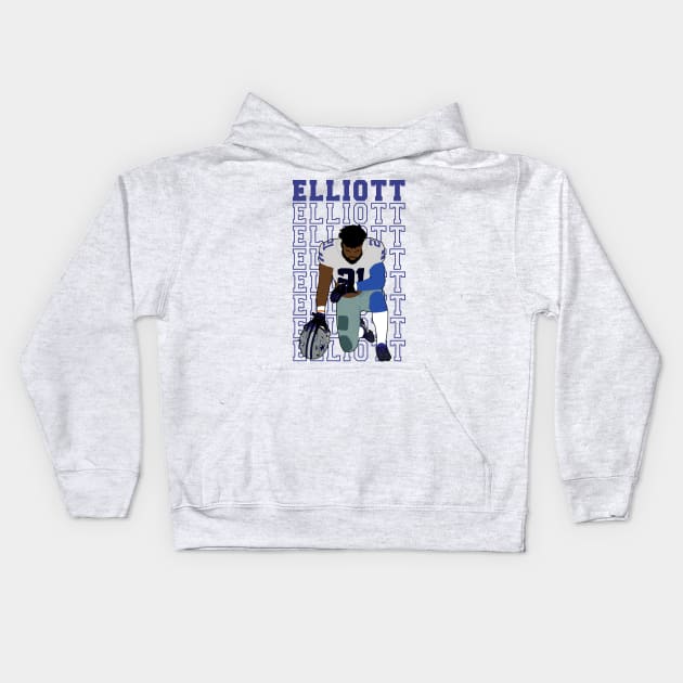 get ready for zeke Kids Hoodie by rsclvisual